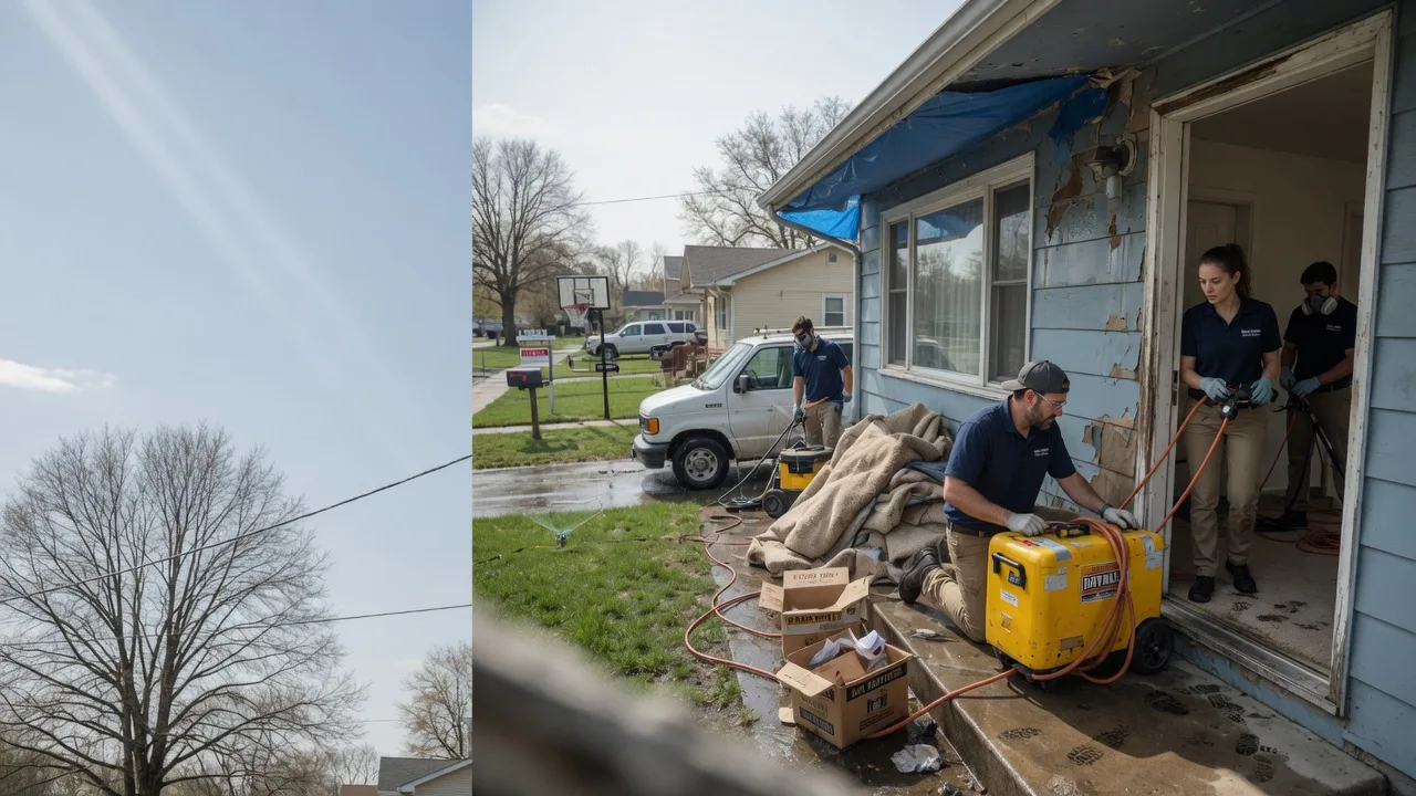 Basement Flood Cleanup in Blackstone, IL near me